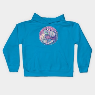 Colorful Chameleon Kids Hoodie